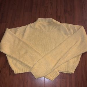 Nasty Gal Long Sleeve Knit Crop
